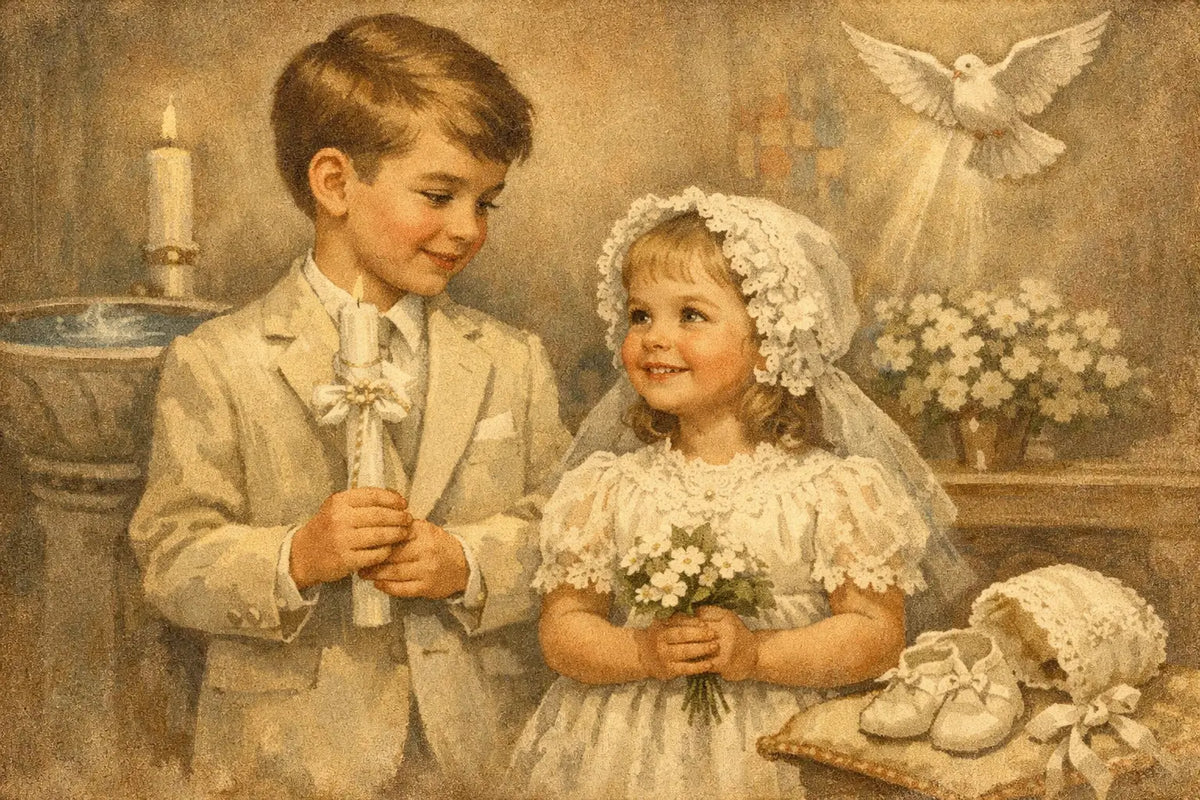 How to Style Sibling Baptism Outfits With Grace