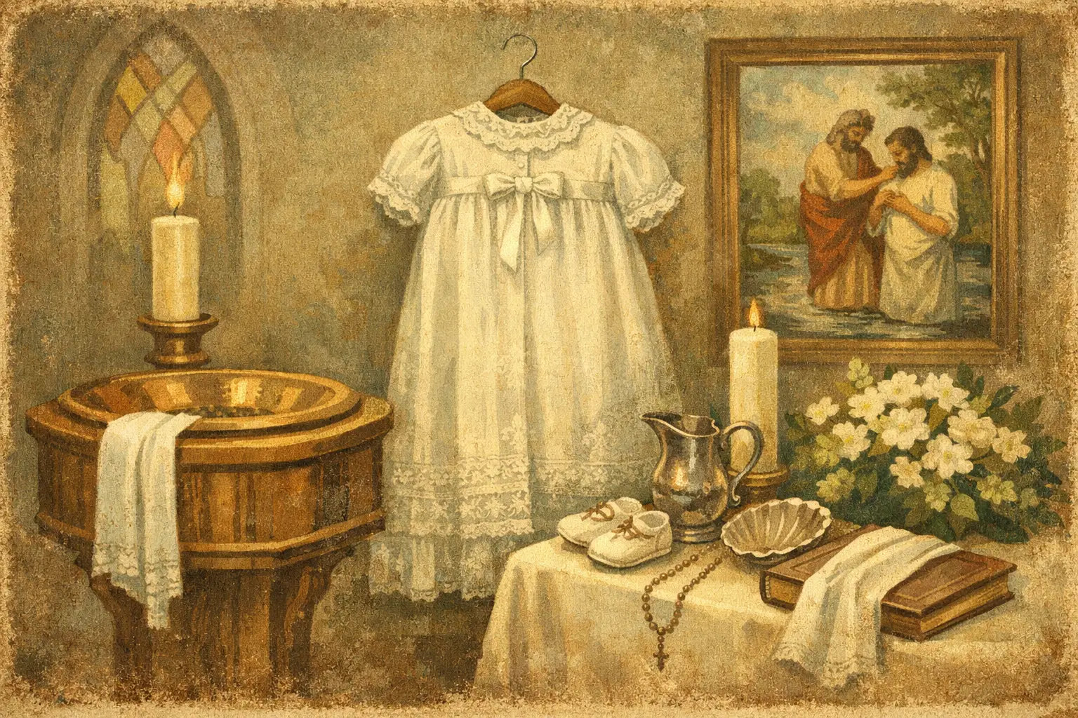 A Guide to Coordinating Baptism Set Pieces