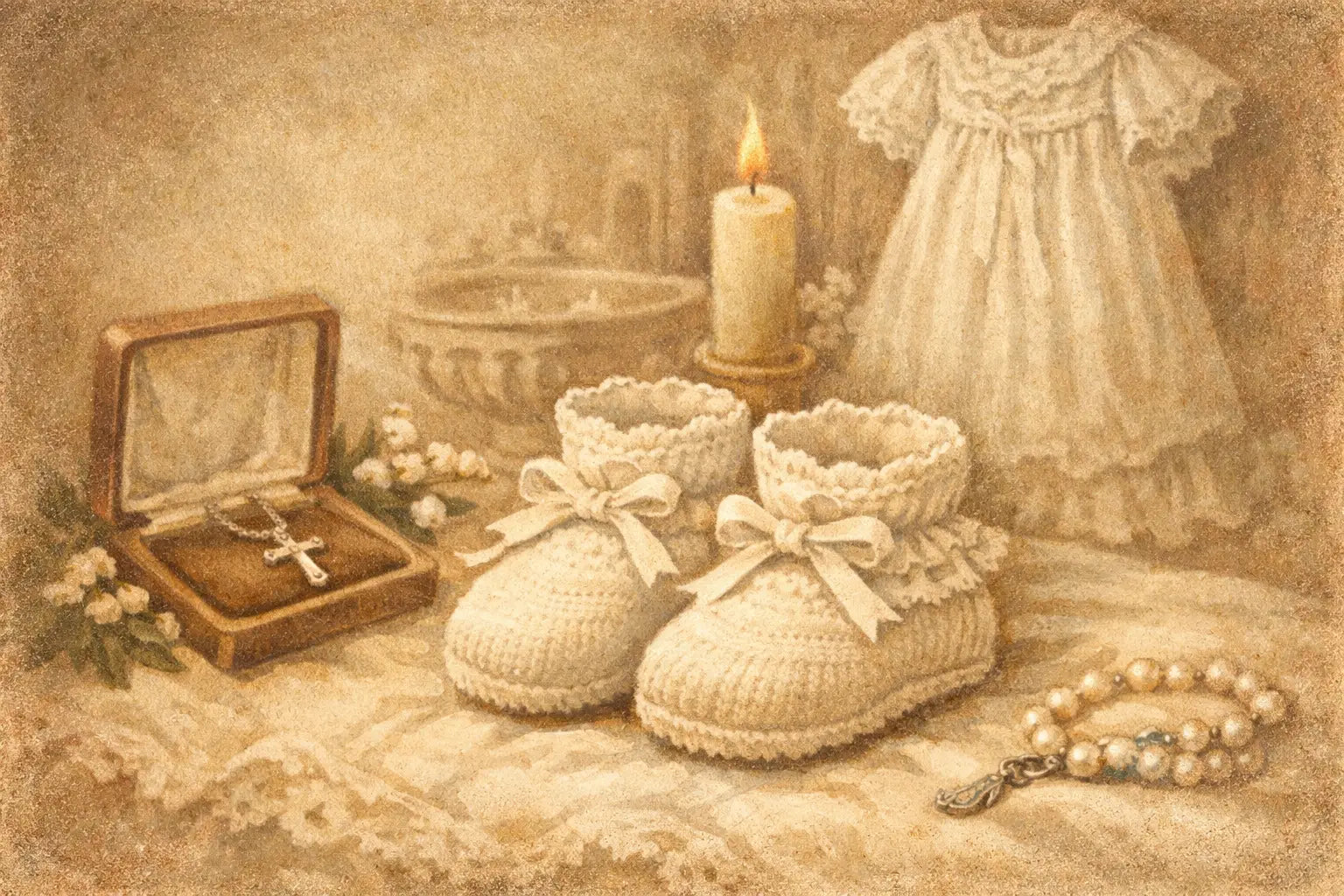 How to Choose Baby Booties for a Christening