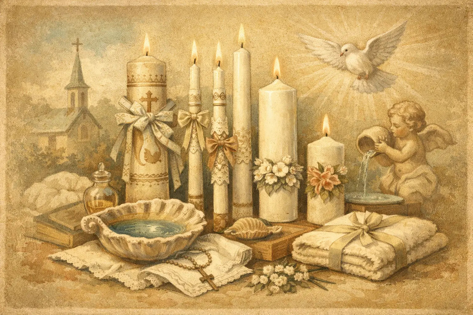 7 Best Baptism Candle Set Styles to Choose