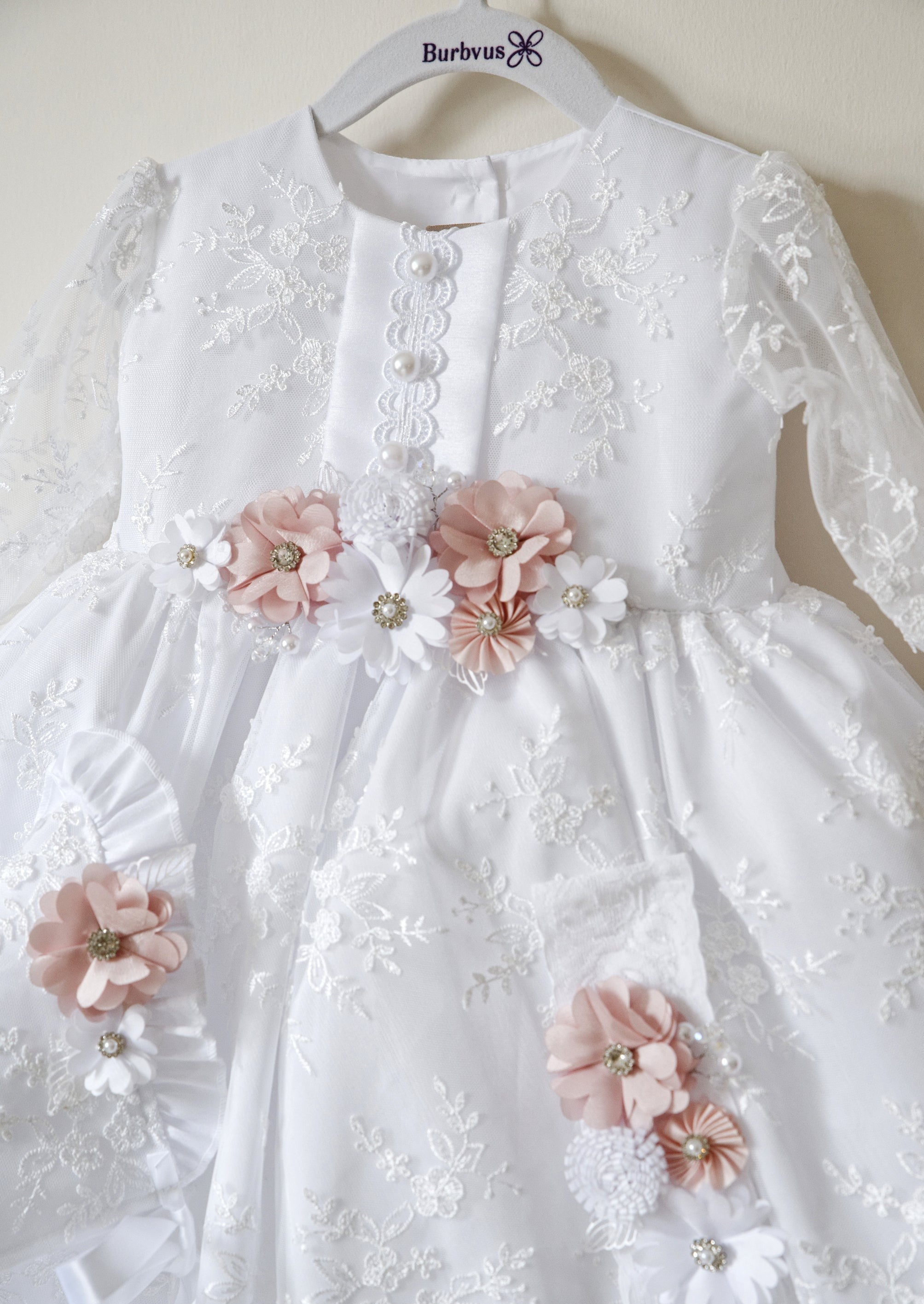 Baby Girl Dress G042 & Matching Candle
