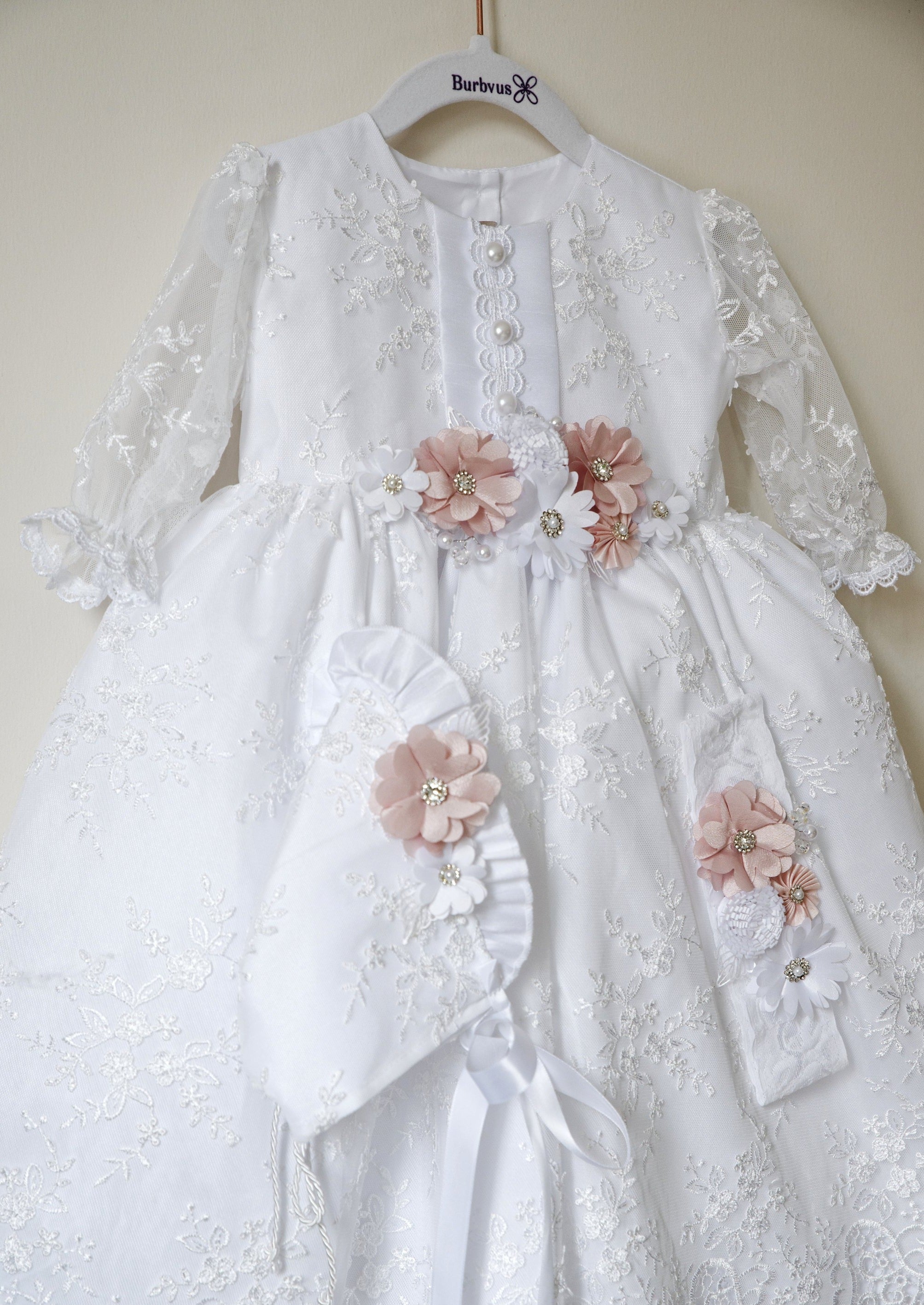 Baby Girl Dress G042 & Matching Candle
