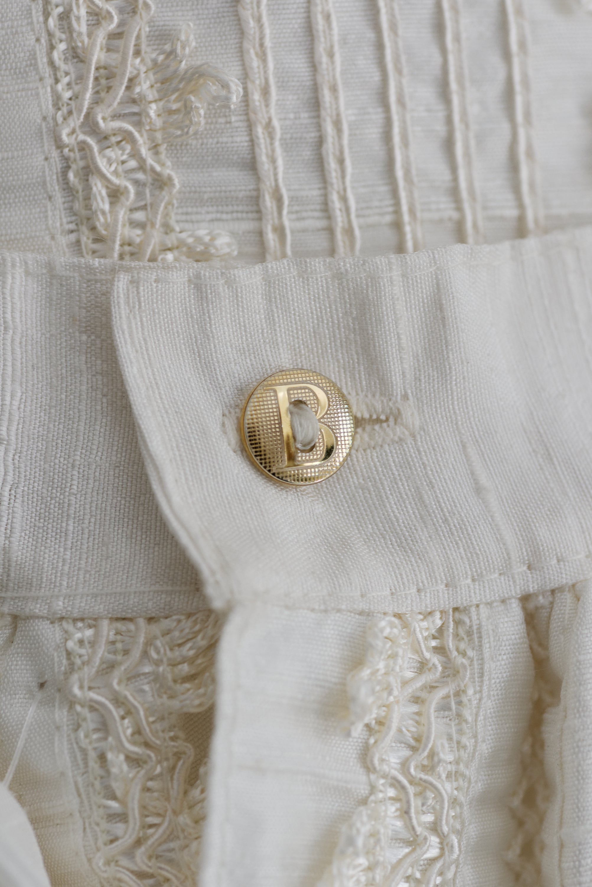 Christening Outfit B009 + Medal Pin