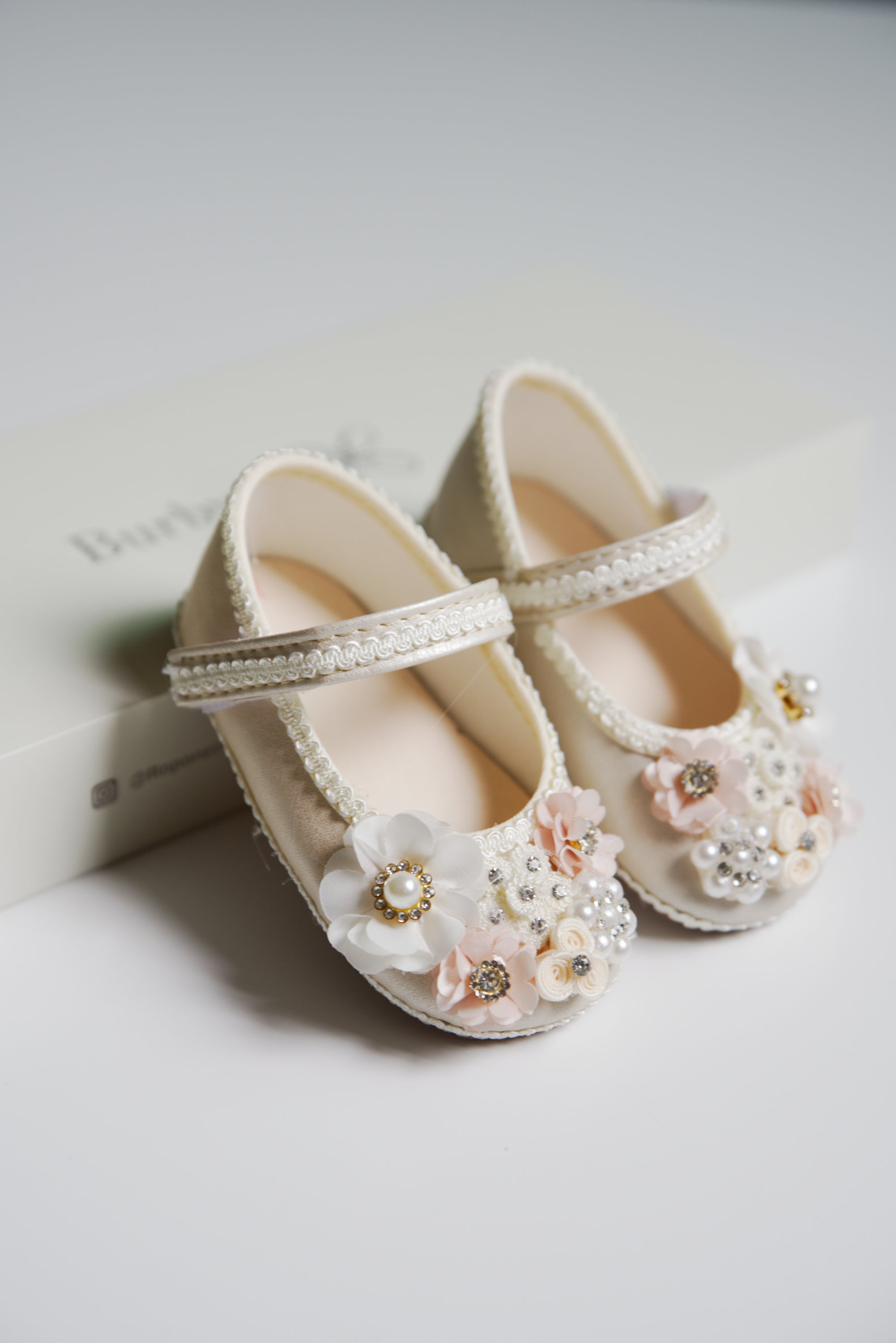 Shoes For Baby Girl 033, Baptism Shoes, Handmade