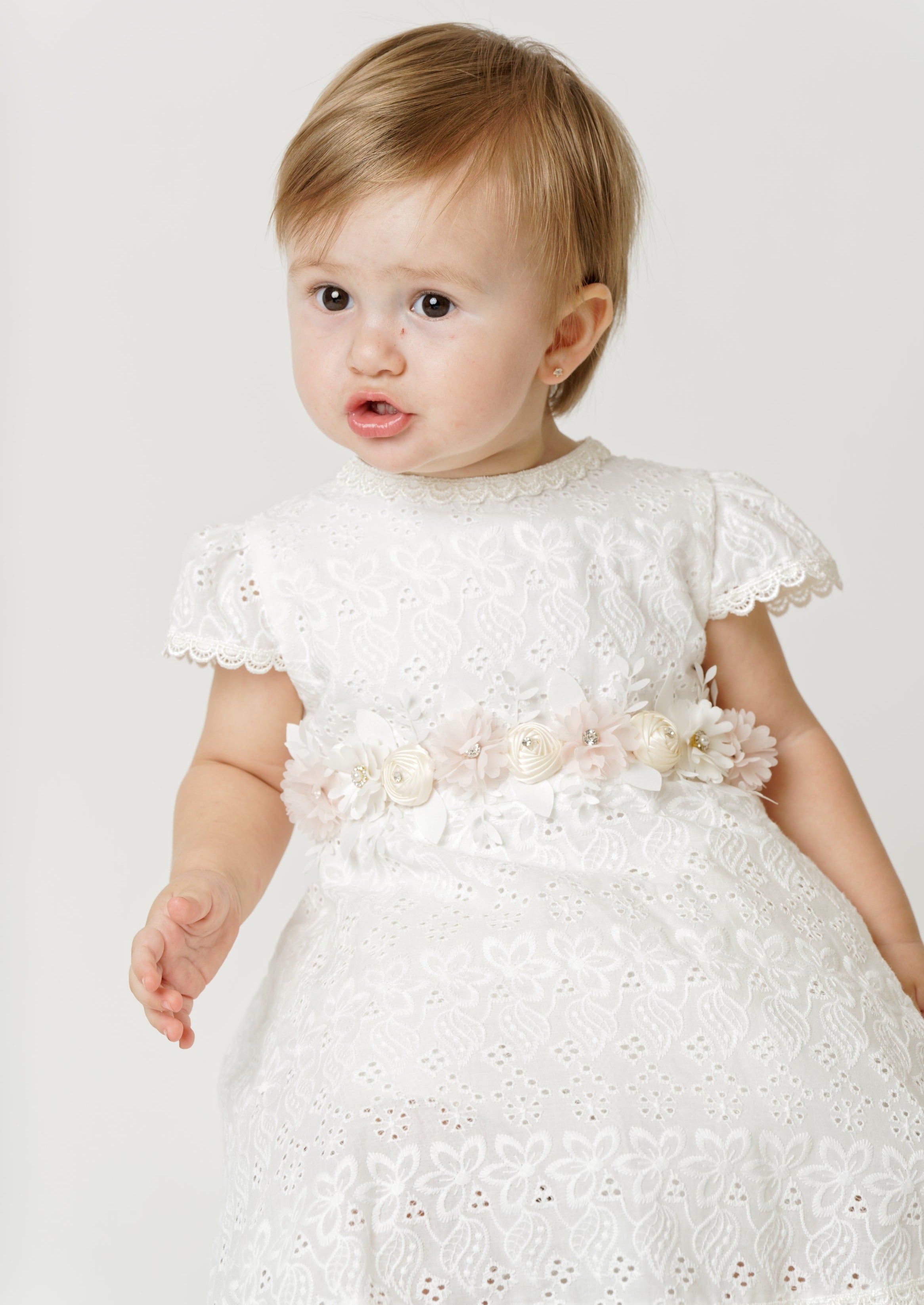Baptism Dress G037 Ivory