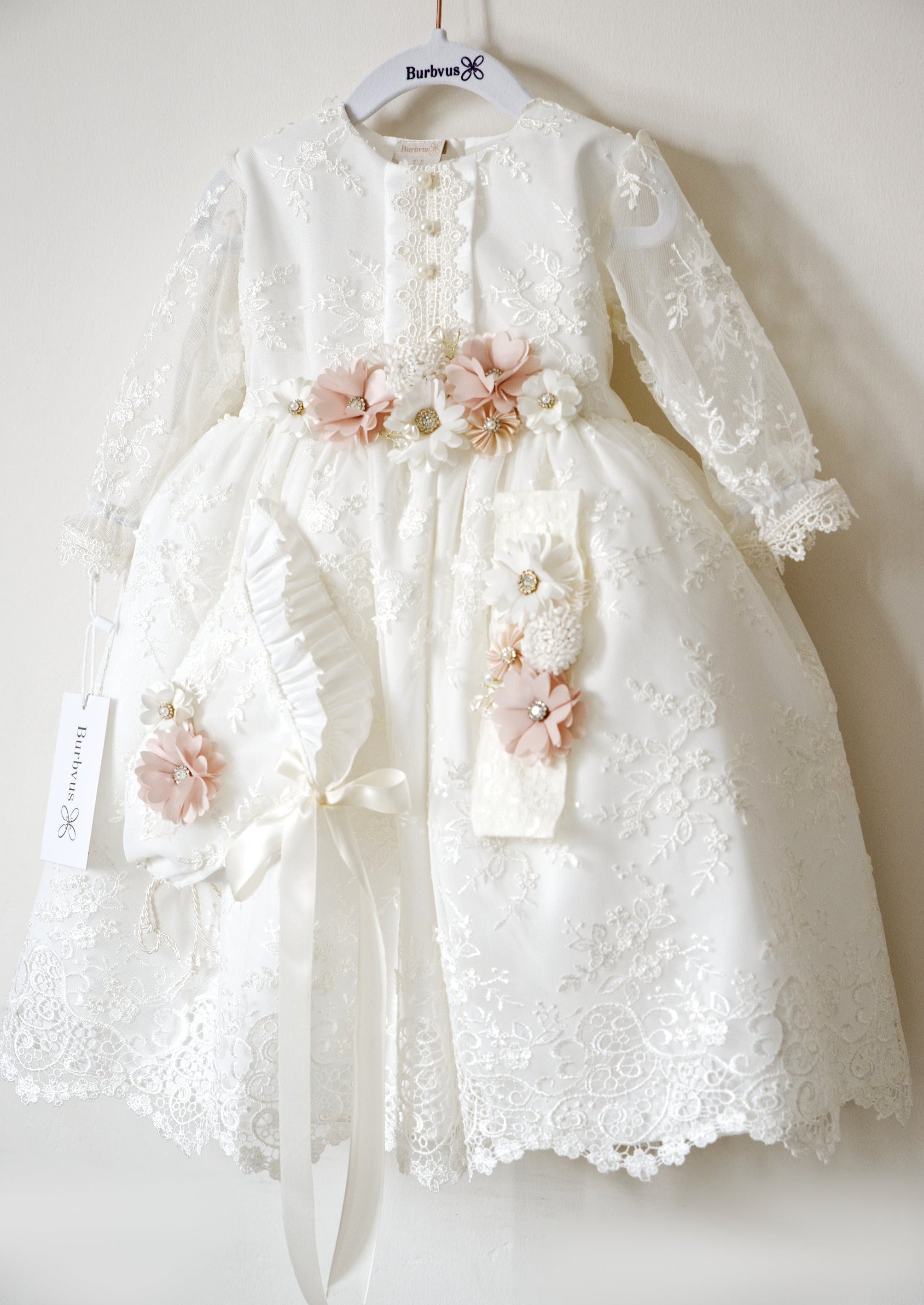 Baby Girl Dress G042 & Matching Candle
