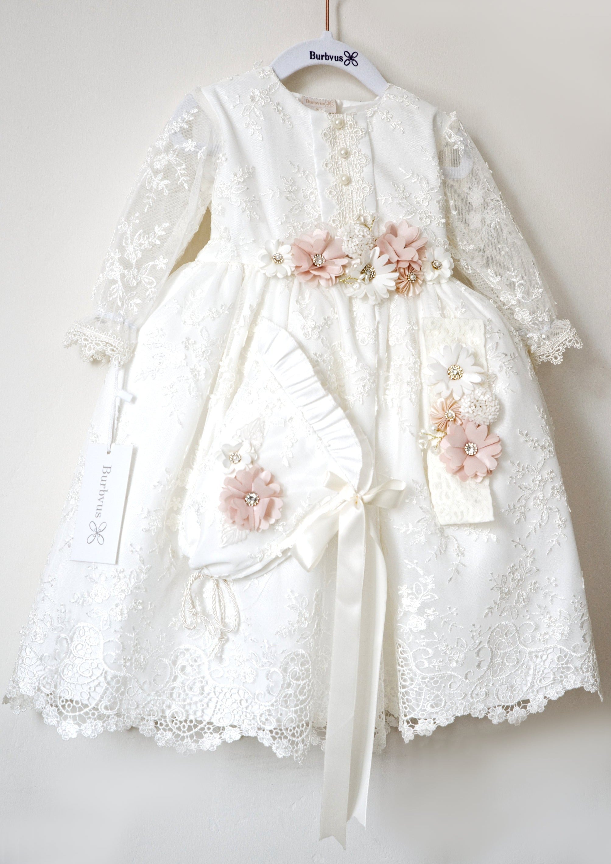 Baby Girl Dress G042 & Matching Candle