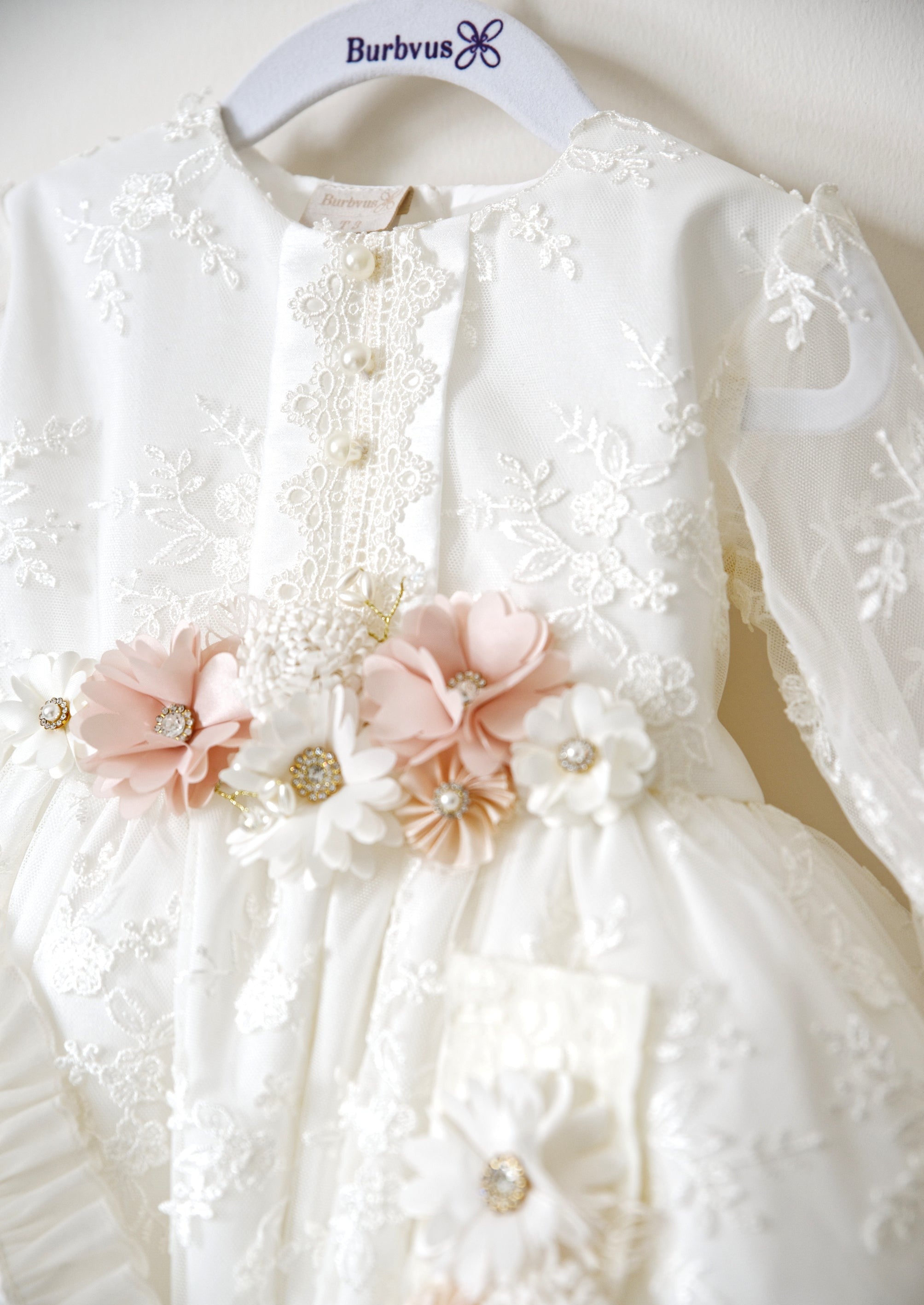 Baby Girl Dress G042 & Matching Candle