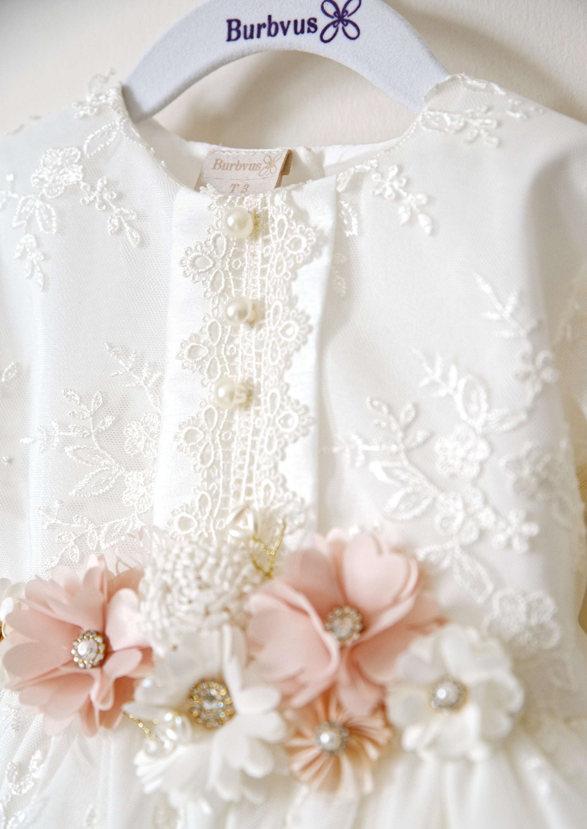 Baby Girl Dress G042 & Matching Candle