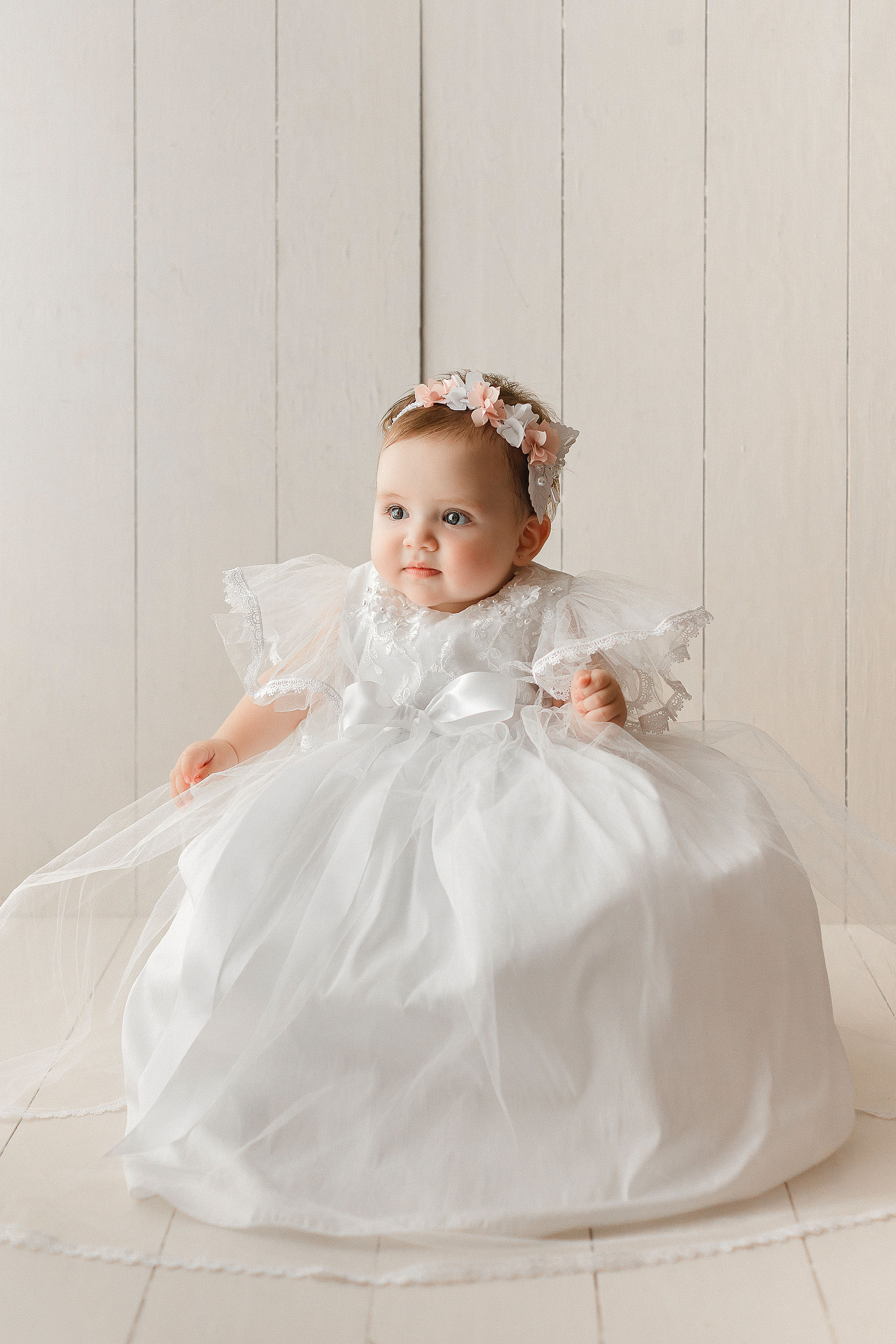 white lace christening dress Amazon.com: Long white lace christening dresses for baby girl 3Mos: Clothing, Shoes & Jewelry