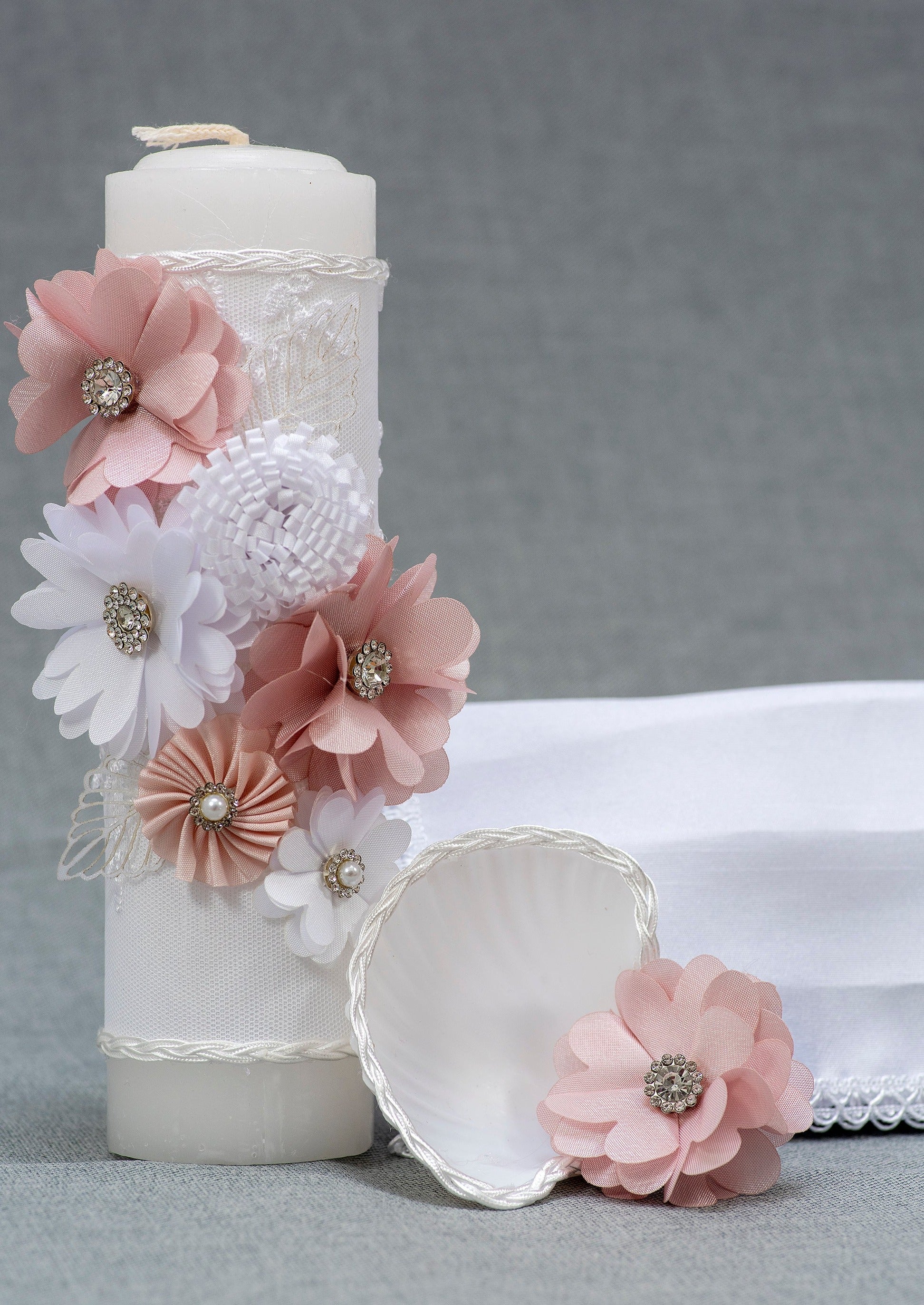 Baby Girl Dress G042 & Matching Candle