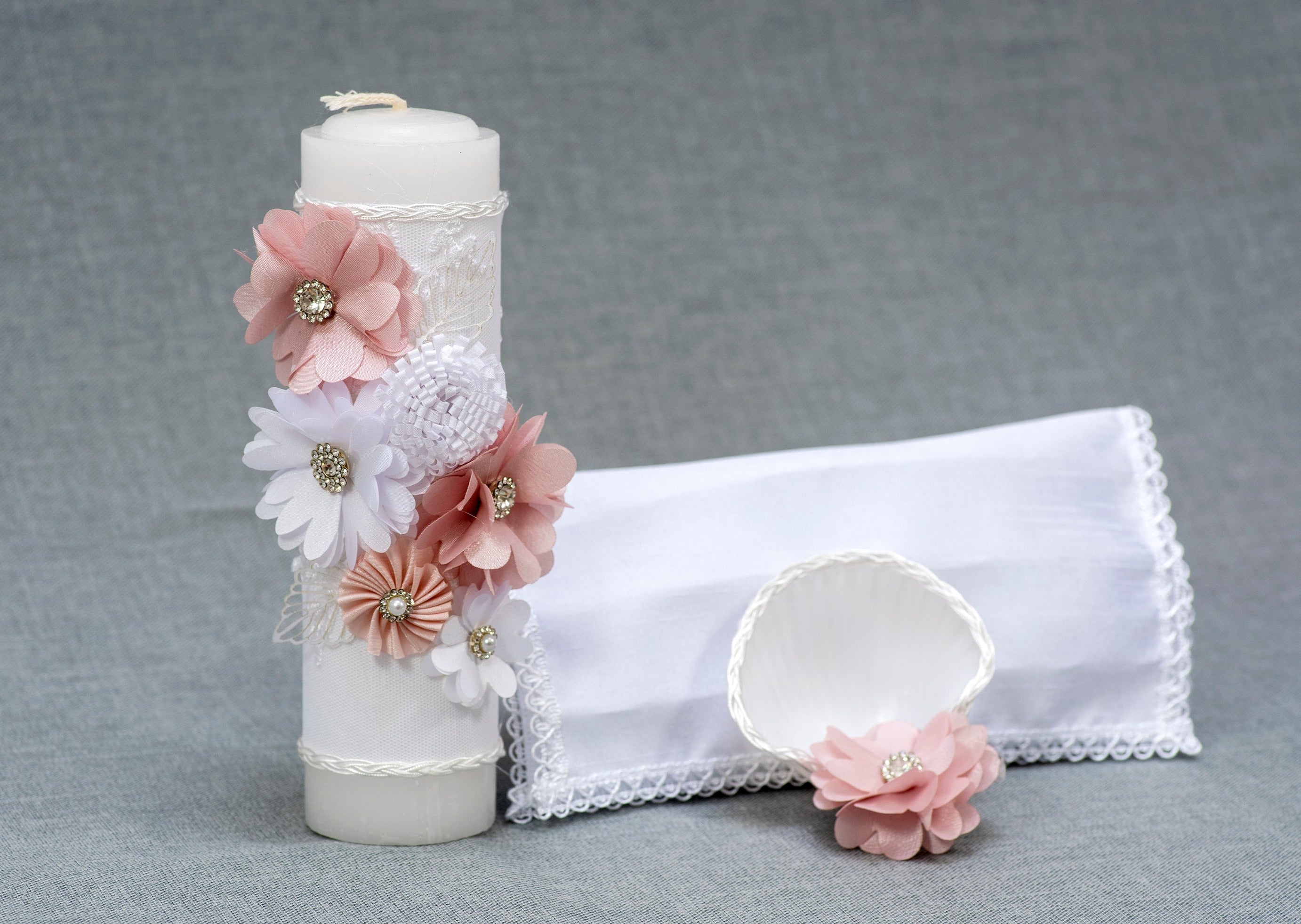 Baby Girl Dress G042 & Matching Candle