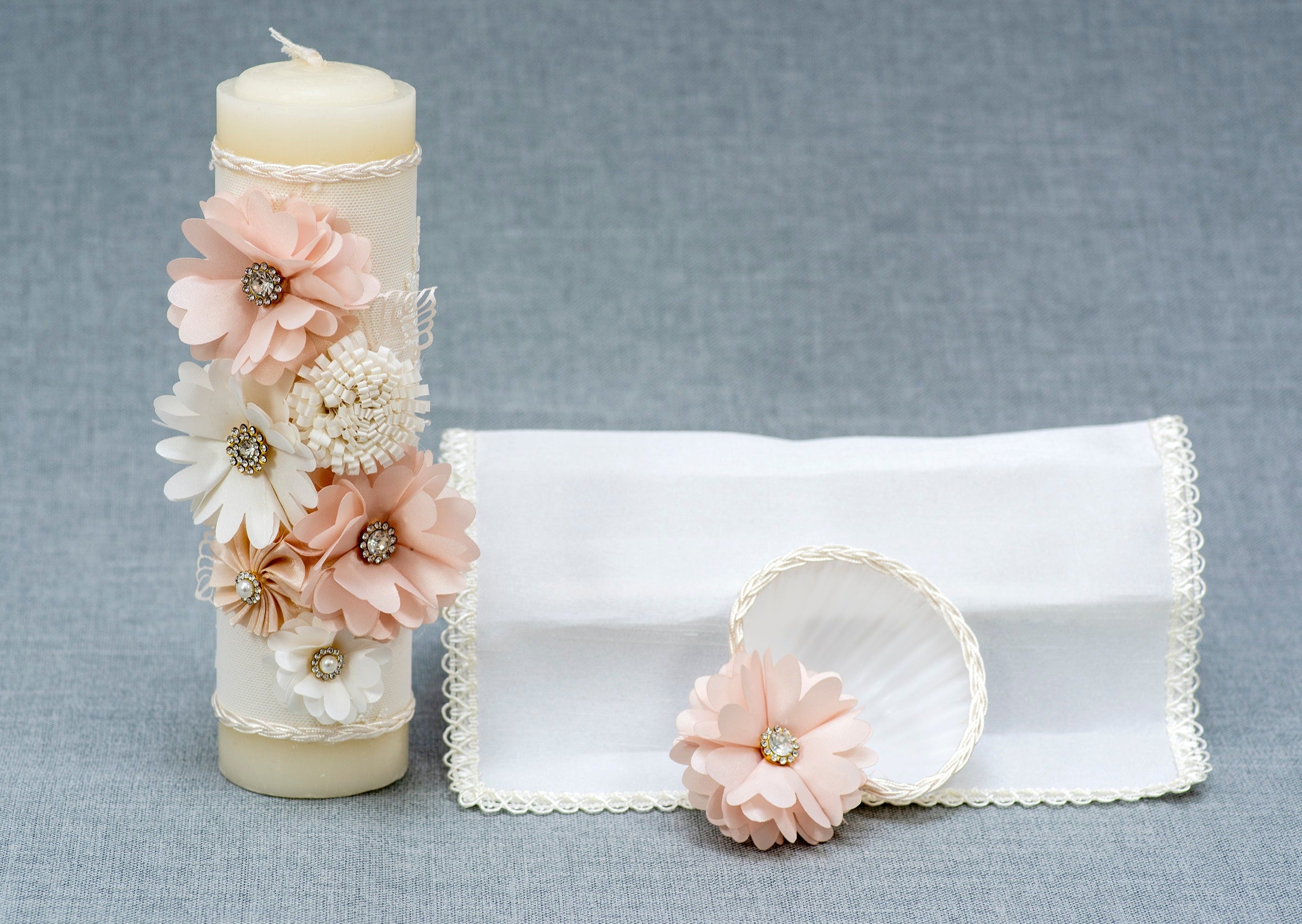 Baby Girl Dress G042 & Matching Candle