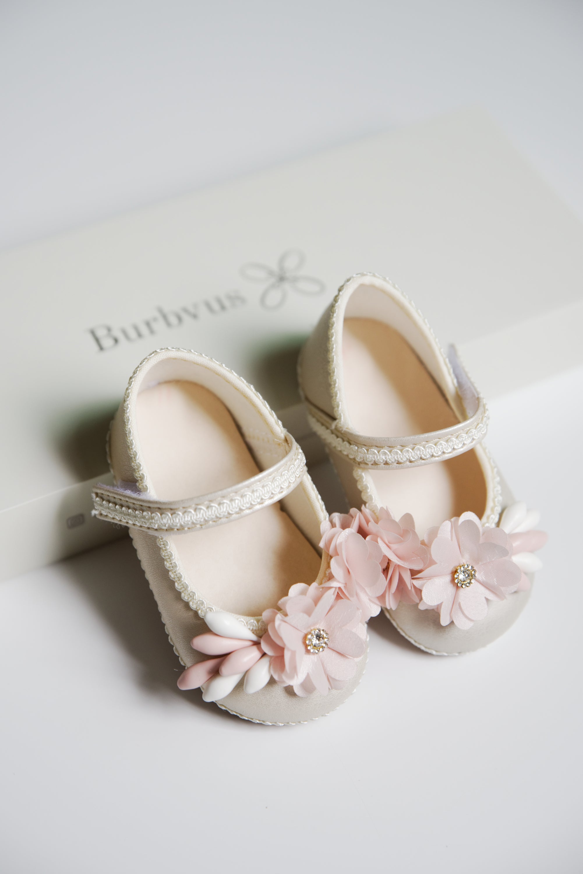 Christening Shoes, Baptism Shoes G045 Burbvus Handmade