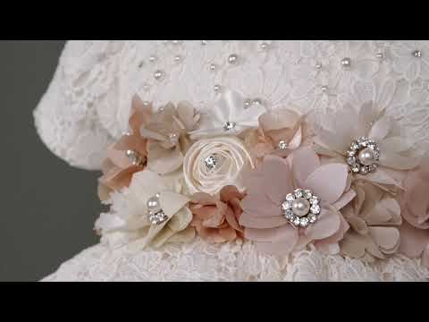 Load video: Christening Dress G015