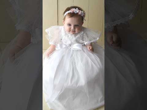 Load video: Christening Dress G059