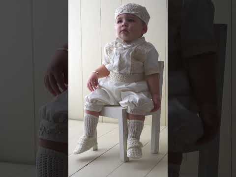 Load video: Christening Outfit B032