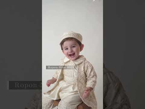 Load video: Christening Outfit B029