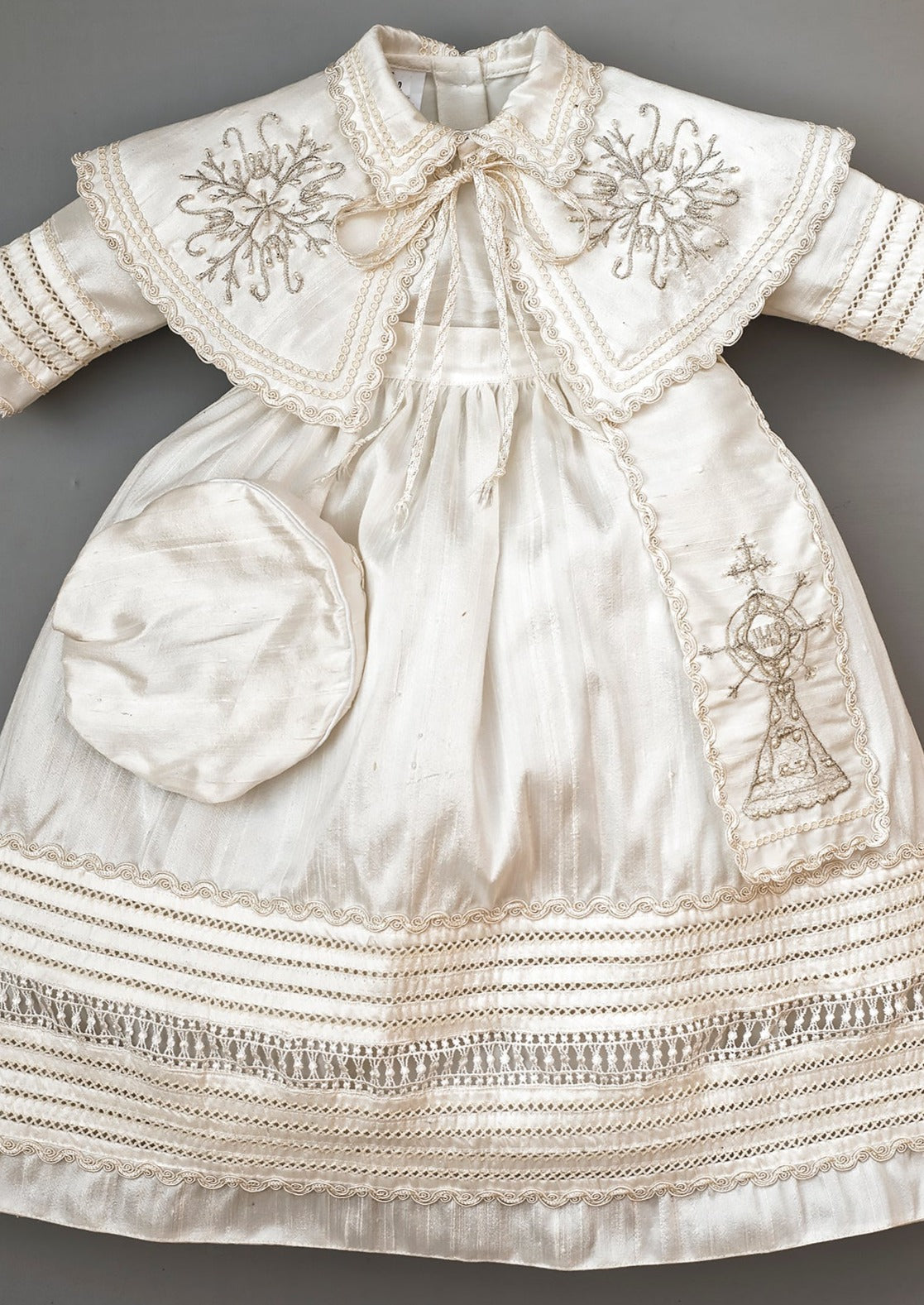 Christening Gown B007 Handmade Burbvus