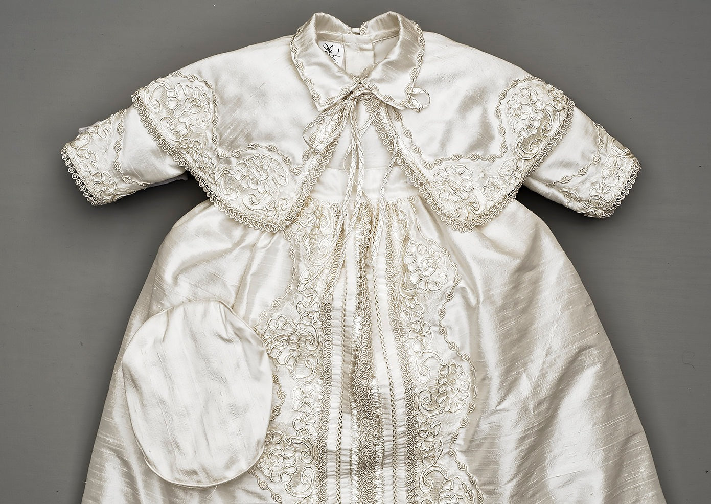 Handmade Christening outfit B008 Baby boy Mariachi style Ivory Color