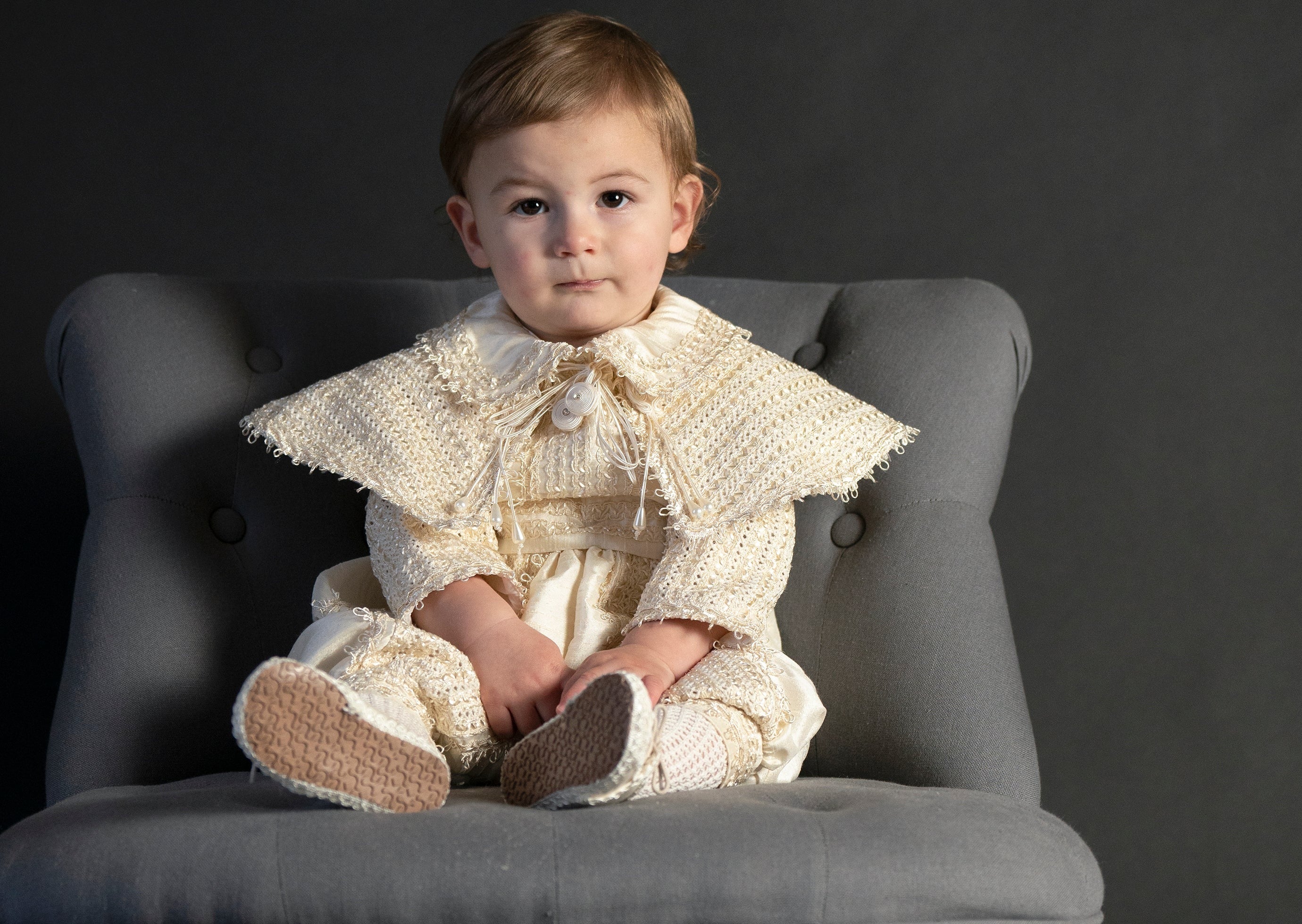 handmade baptism outfit burbvus B024 boys