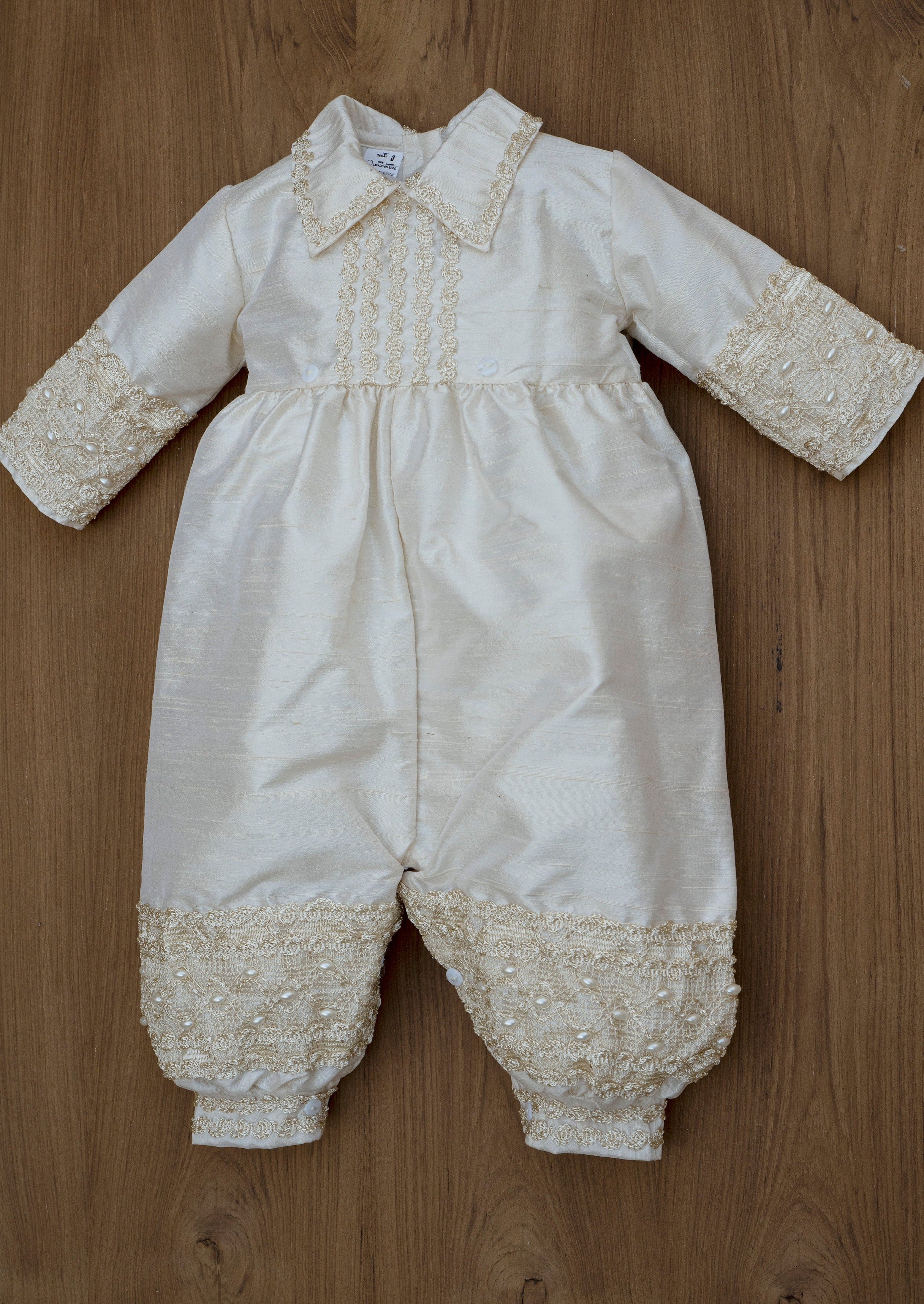 Jumpsuit of the Christening gown B026 Burbvus