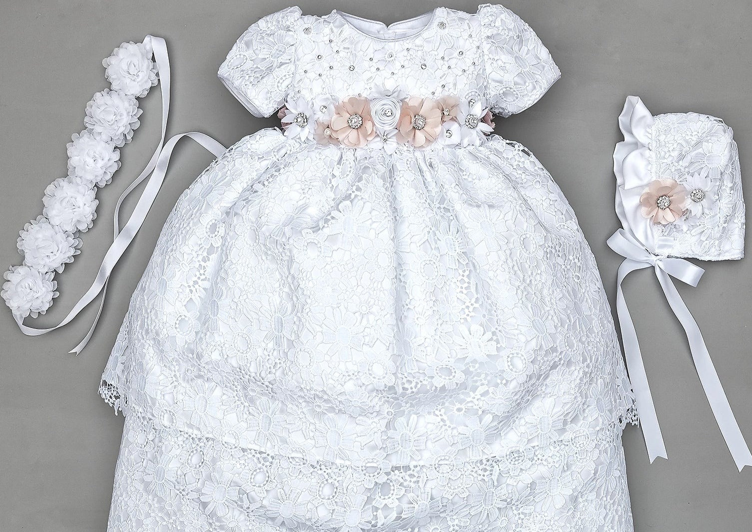 Baby girl blessing dress G015 BUrbvus