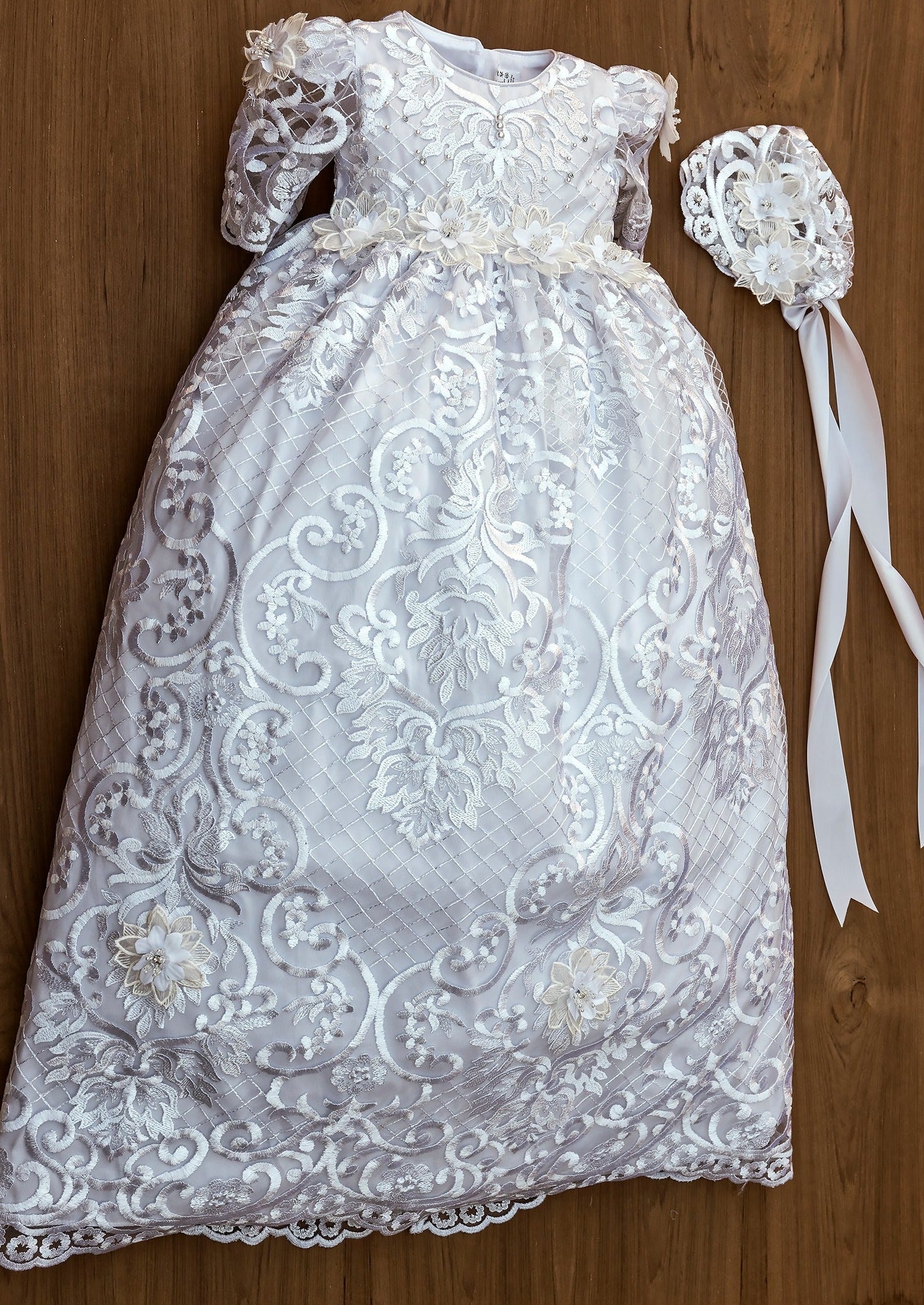 BURBVUS CHRISTENING DRESS G025