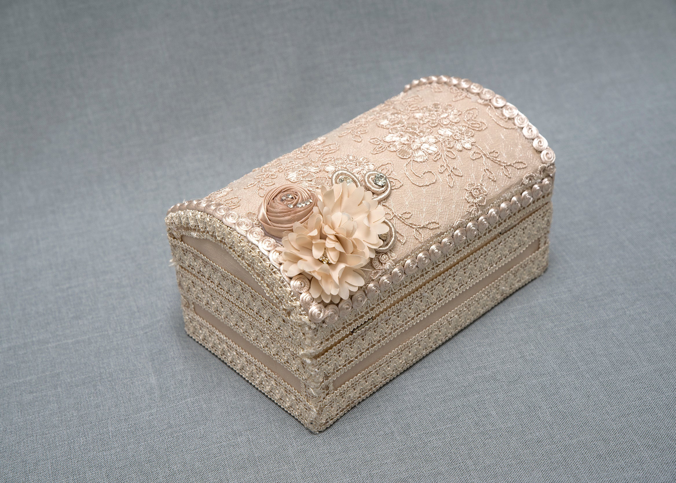 handmade chest baptism candle