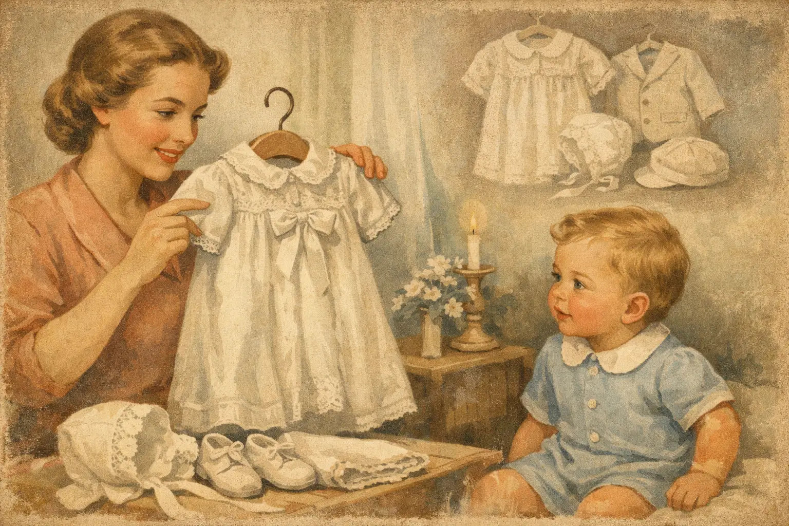 Choosing a Christening Outfit for Older Baby