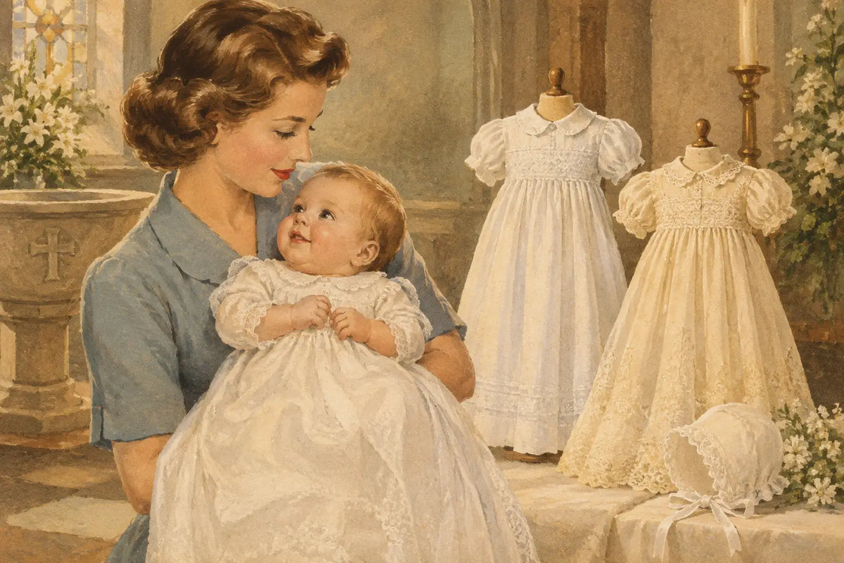 Choosing a White or Ivory Christening Outfit