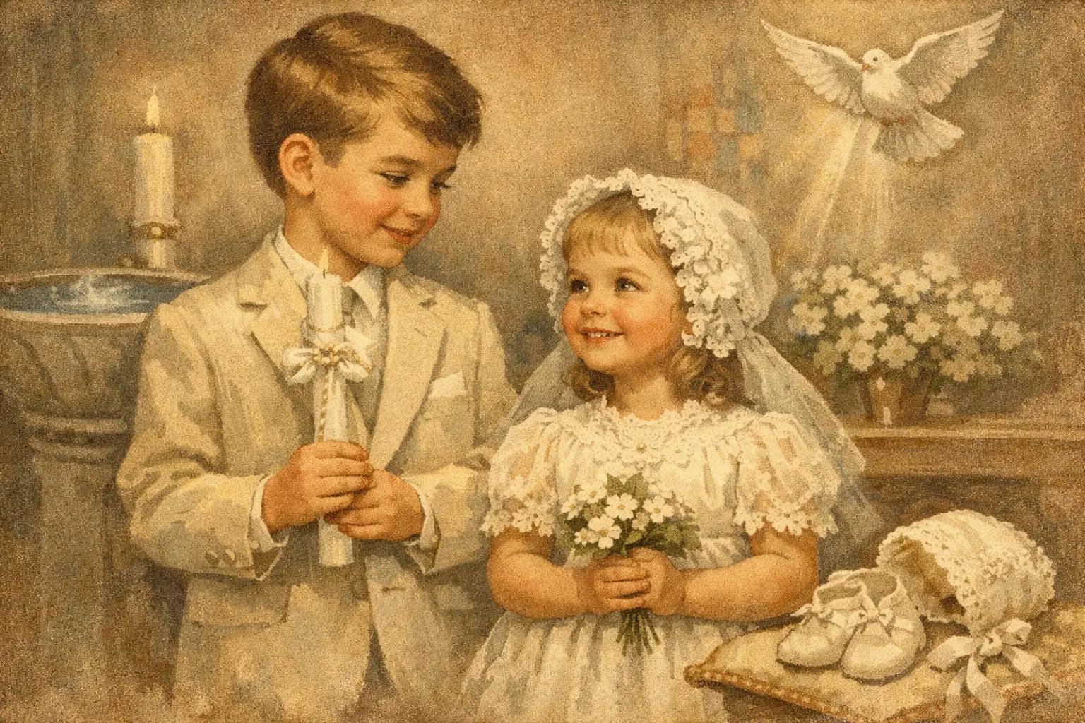 How to Style Sibling Baptism Outfits With Grace