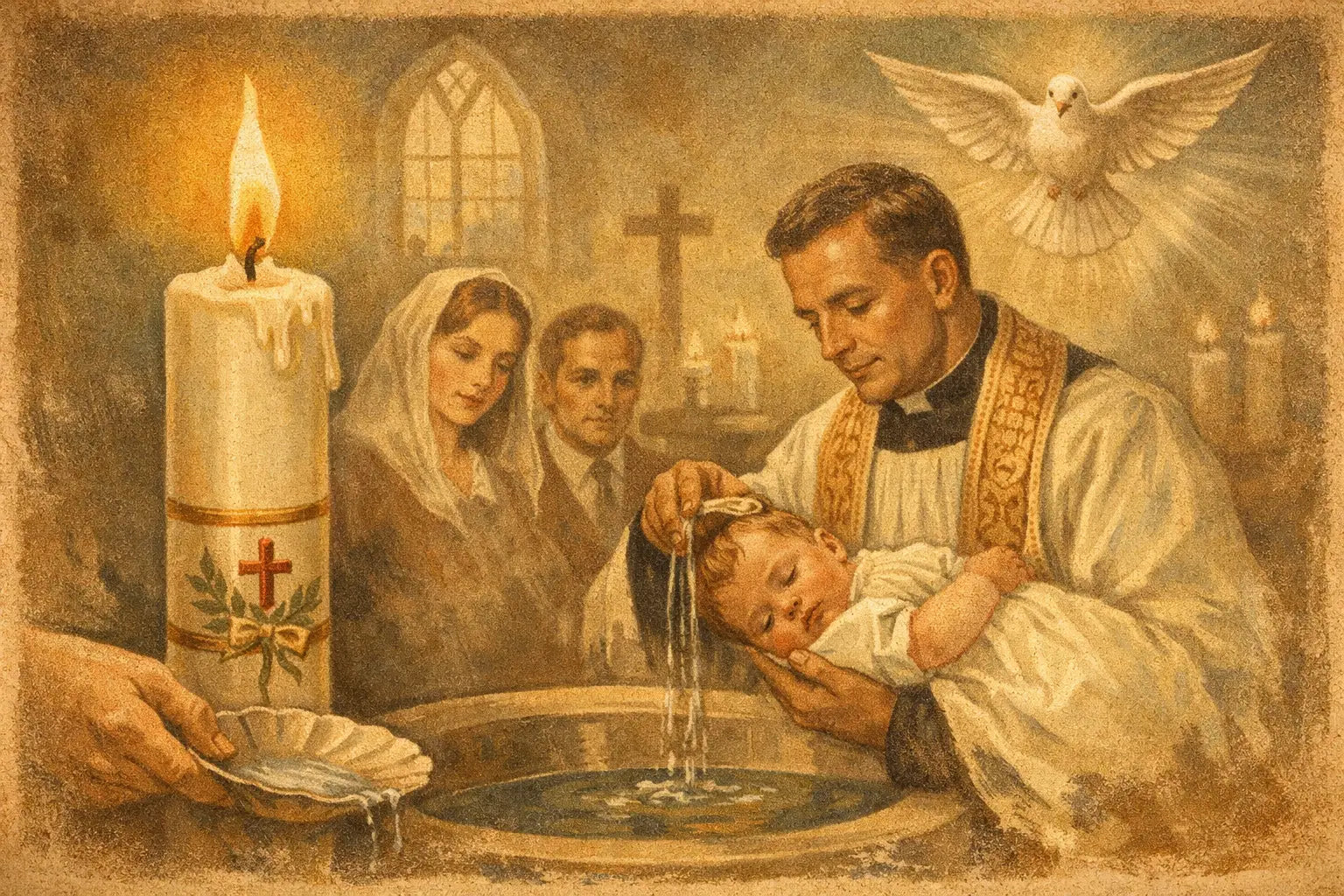 What Does a Baptism Candle Symbolize?