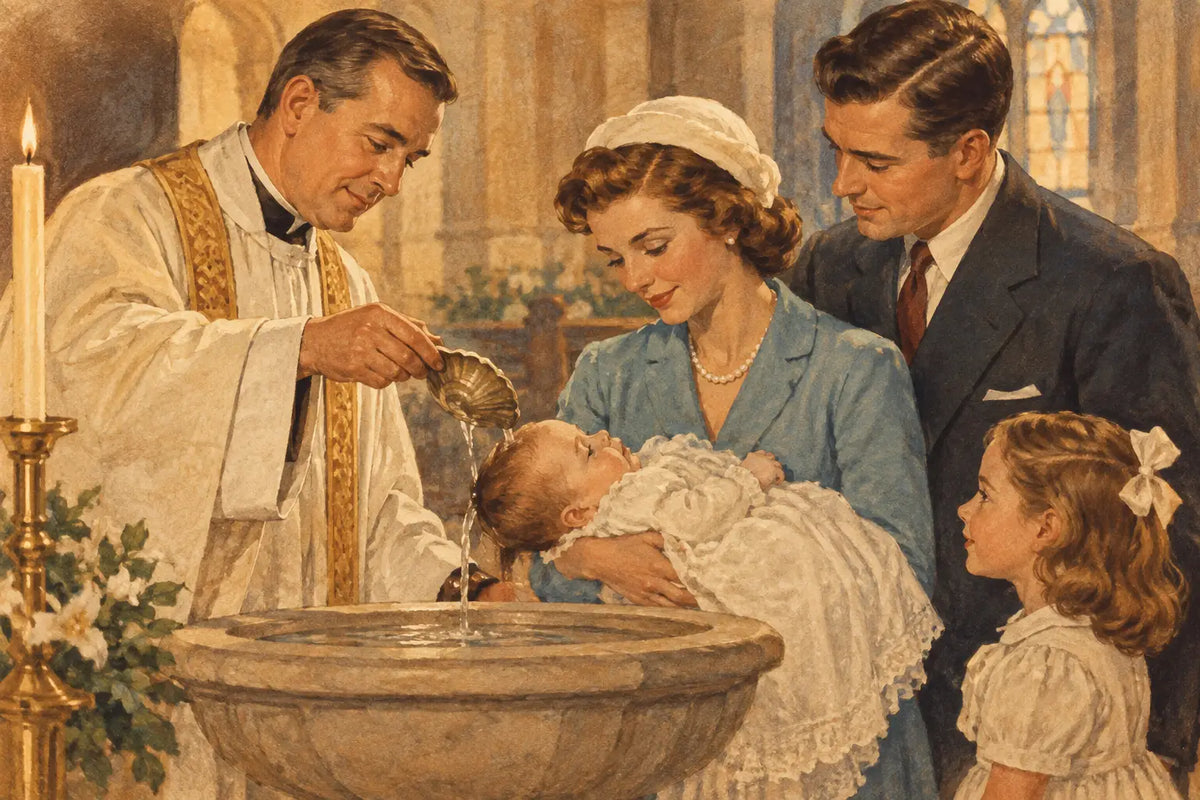 Catholic Baptism Clothing Etiquette for Families