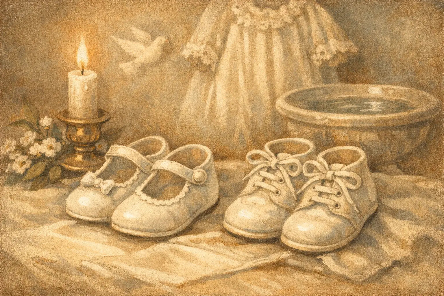 Choosing White Baby Shoes for Baptism