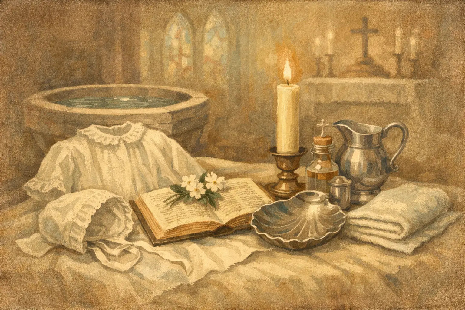 What Is Included in a Baptism Set?
