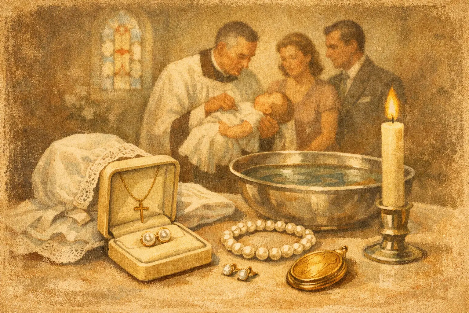 What Jewelry Is Appropriate for a Baptism?