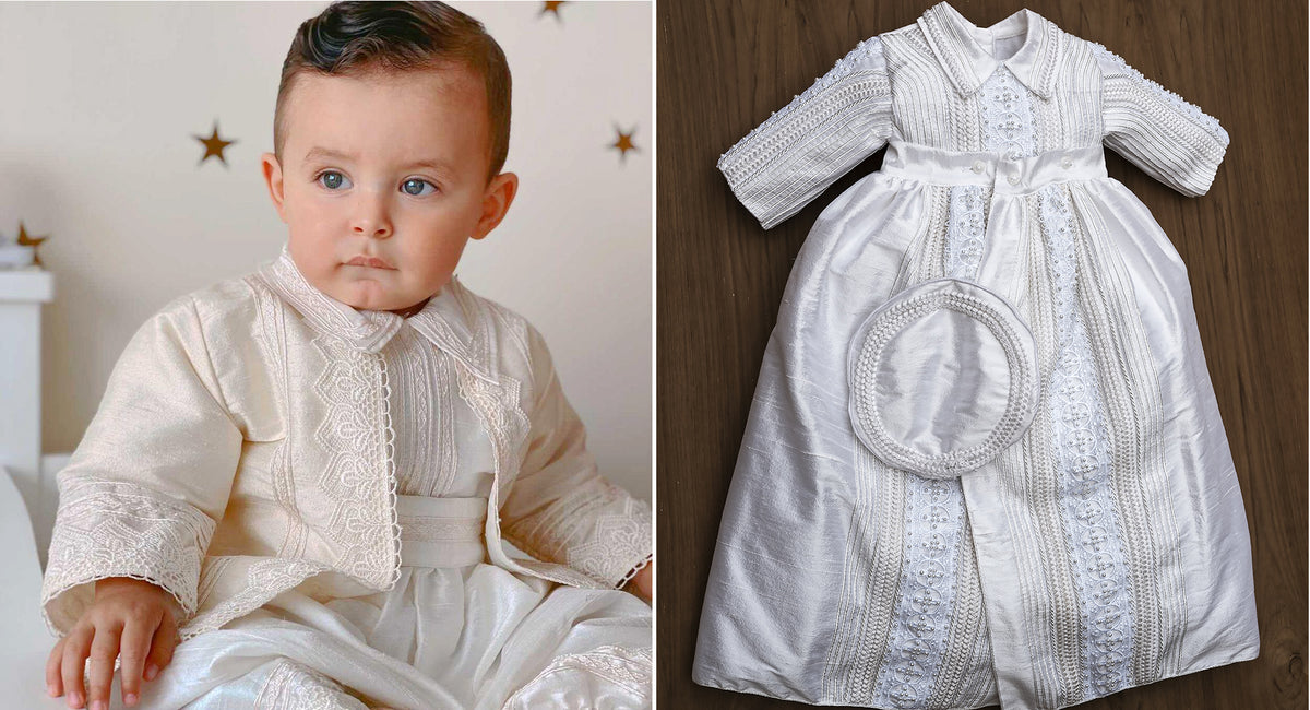 Baby Boy Ropon De Bebe Christening Gown Ropon Bebe Ropones De