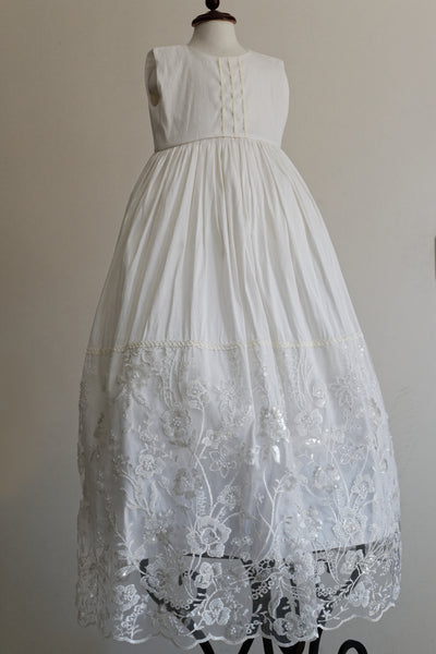 Christening Dress G044 + Matching Candle Set