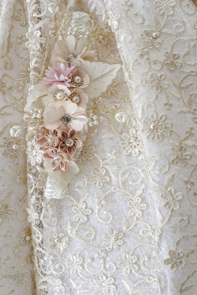 Christening Dress G049 + Gold Plated Medal