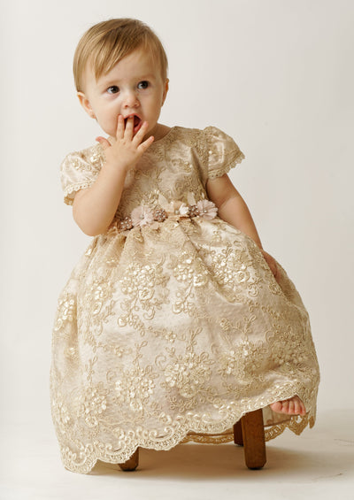 Burbvus Short Baptism Dress G032