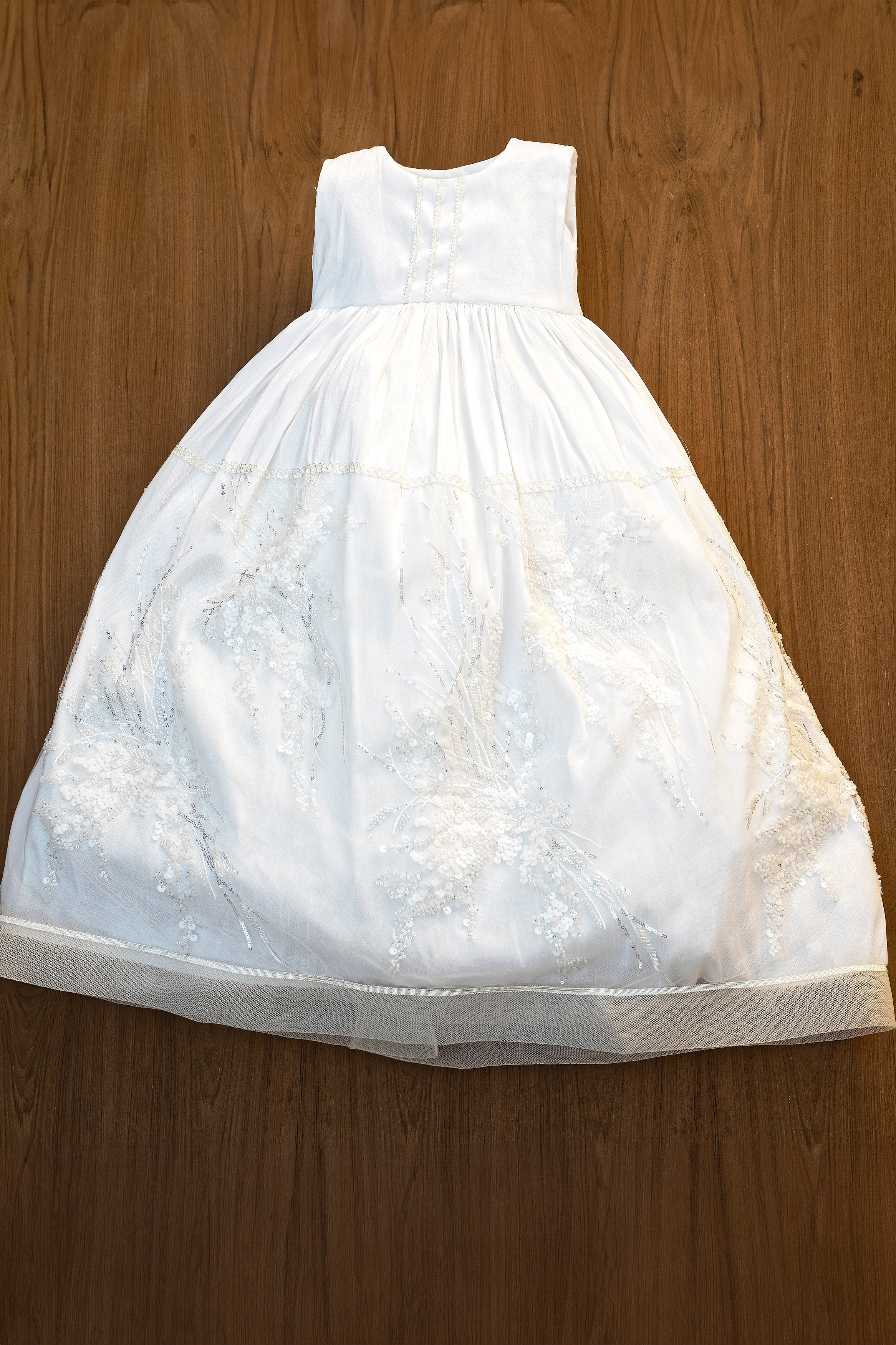 Christening Dress G033 + Matching Candle Set