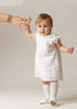 Baby girl dress with medal Baptism outfit G038 Burbvus