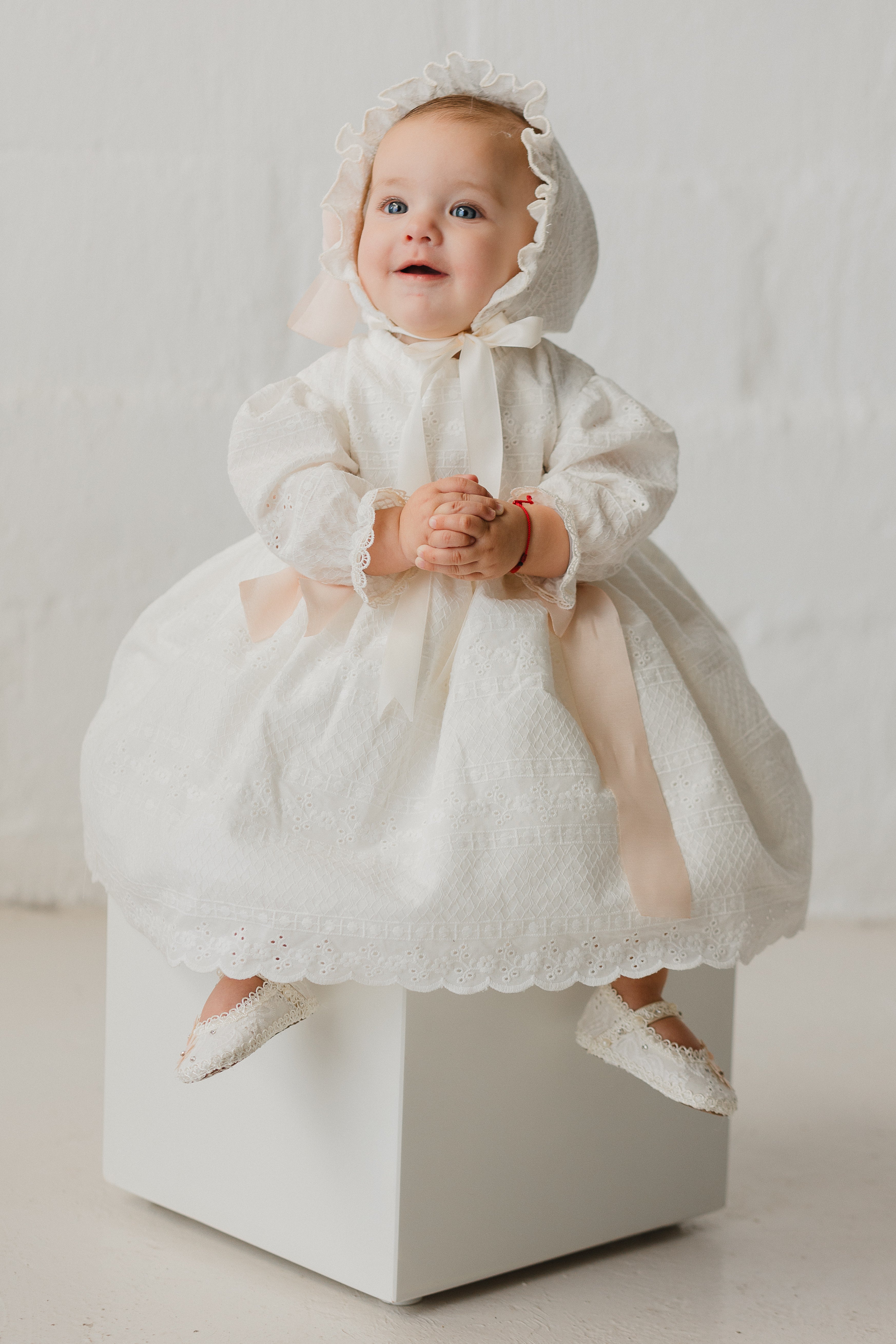 Vintage Burbvus Christening or Dedication Dress G053