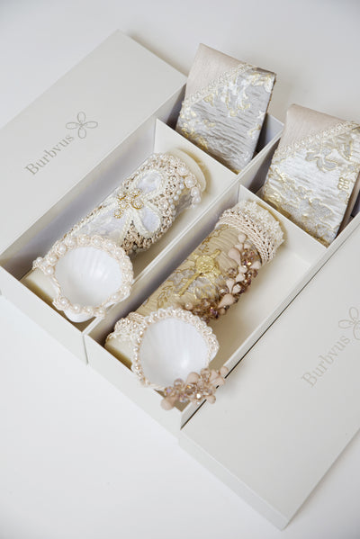 Baptism Candle Set