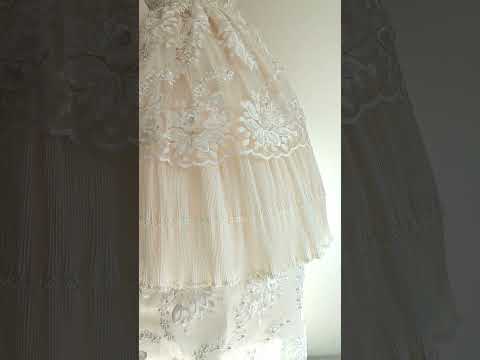 Load video: Christening Dress G027
