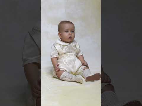 Load video: Christening Outfit B028