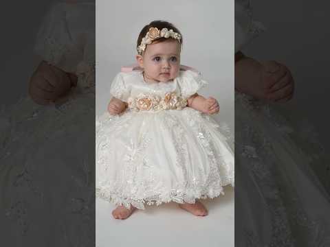 Load video: Christening Dress G060