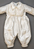 Christening Gown B002 Handmade Burbvus jumper, detachable skirt