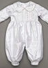 B009 Baptism outfit jumper part, without the cape and skirt